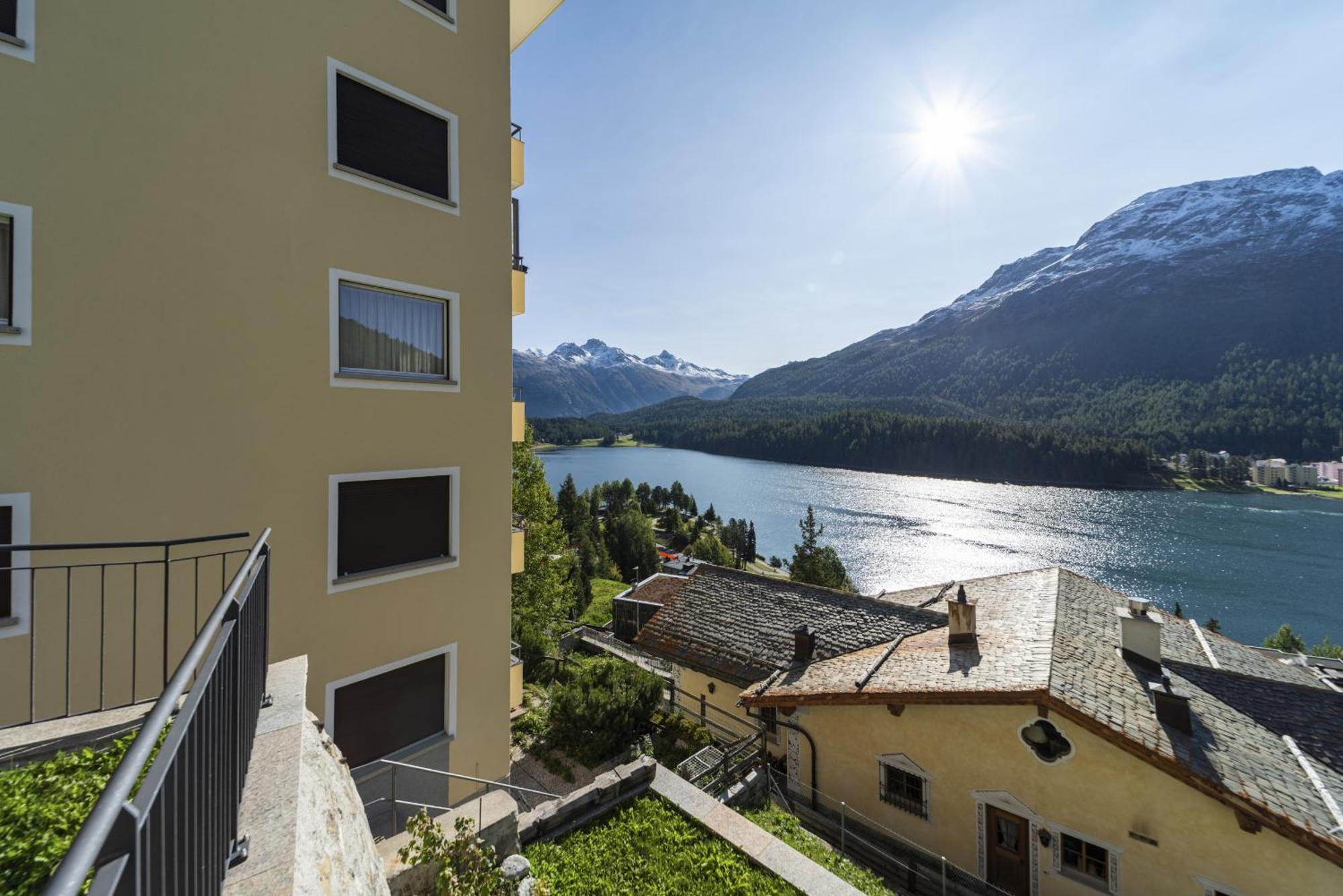 Ferienwohnung Chesa Bellavista - St. Moritz Exterior foto